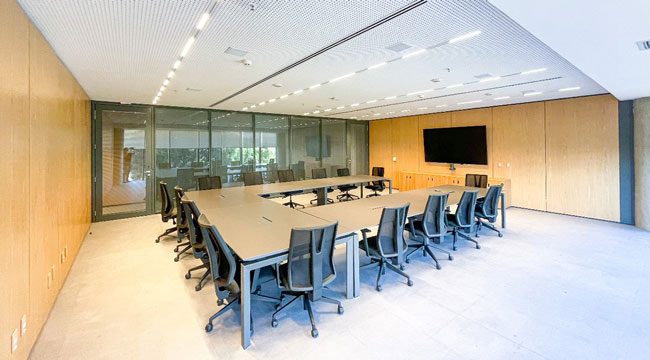 Sala de evento no Sky Galleria