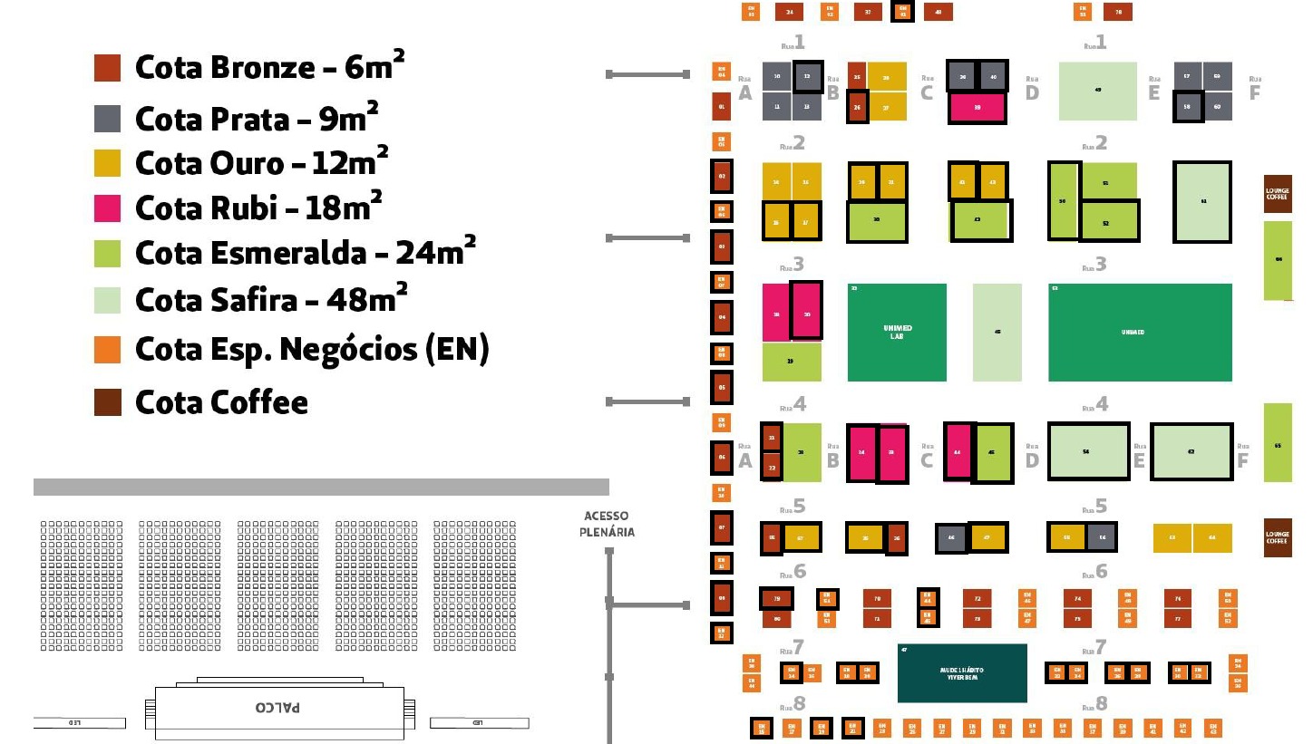 Mapa da Feira