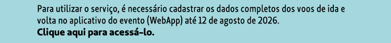 32º SUESPAR - Alerta e Boas Vindas - Clique para acessar o WebApp